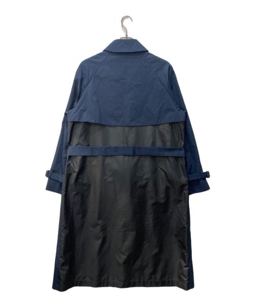 eN ROUTE（アンルート）eN ROUTE (アンルート) ステンカラーコート ネイビー サイズ:3の古着・服飾アイテム