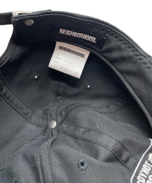 NEIGHBORHOOD（ネイバーフッド）NEIGHBORHOOD (ネイバーフッド) DAD CAP ブラックの古着・服飾アイテム
