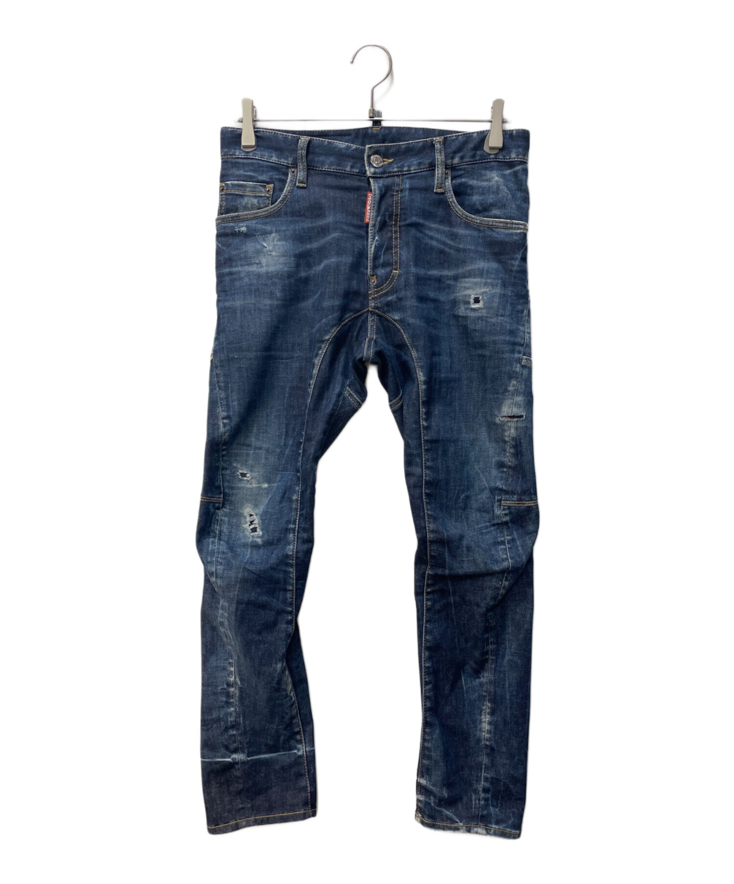 バイカー　42 新品未使用　DSQUARED2 TIDY BIKER デニム DSQUARED2 (ディースクエアード) TIDY BIKER JEANS ブルー サイズ:42