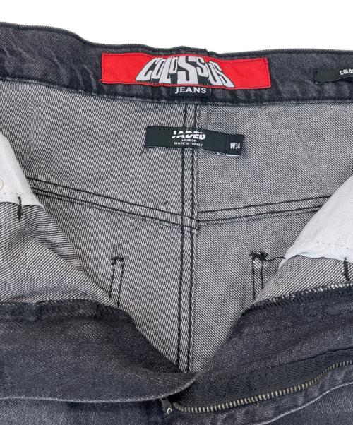 Jaded London（ジェイデッドロンドン）Jaded London (ジェイデッドロンドン) デニムパンツ ブラック サイズ:Ｗ34の古着・服飾アイテム