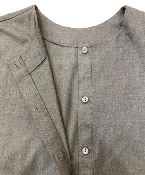 Marble SUD（マーブルシュッド）Marble SUD (マーブルシュッド) シャツワンピース グレー サイズ:FREEの古着・服飾アイテム