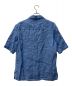agnes b homme (アニエスベーオム) リネンシャツ ブルー サイズ:L：3980円