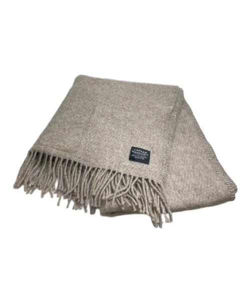 LAPUAN KANKURIT（ラプアンカンクリ）LAPUAN KANKURIT (ラプアンカンクリ) ポケットショール ベージュの古着・服飾アイテム