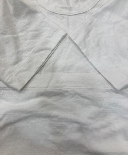 PLAY COMME des GARCONS（プレイコムデギャルソン）PLAY COMME des GARCONS (プレイ コムデギャルソン) THE NORTH FACE (ザ ノース フェイス) Tシャツ ホワイト サイズ:Mの古着・服飾アイテム