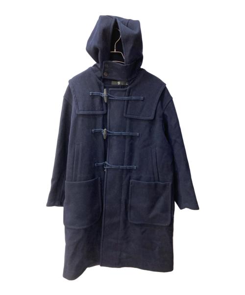+J（プラスジェイ）+J (プラスジェイ) ダッフルコート ネイビー サイズ:Sの古着・服飾アイテム