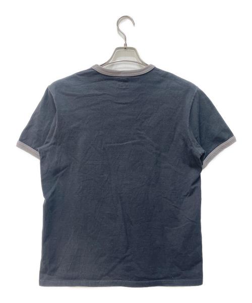 THE REAL McCOY'S（ザ・リアルマッコイズ）THE REAL McCOY'S (ザ・リアルマッコイズ) MILITARY TEE ブラック サイズ:38の古着・服飾アイテム