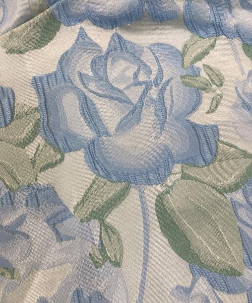 POPPY（ポピー）POPPY (ポピー) JACQUARD FLARE CAMI TUNIC ブルー サイズ:Freeの古着・服飾アイテム