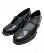 HARUTAハルタ）の古着「ワンストラップシューズ」｜ブラック