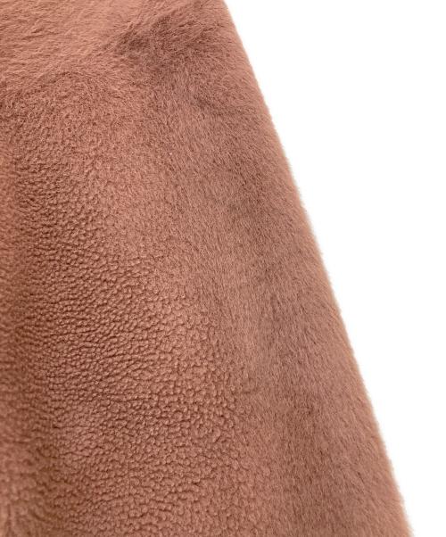 CASA FLINE（カーサフライン）CASA FLINE (カーサフライン) ノーカラーコート ピンク サイズ:Freeの古着・服飾アイテム