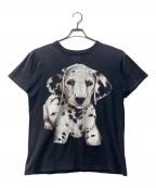 TENNESSEE RIVERテネシー リバー）の古着「ドッグプリントTシャツ」｜ブラック