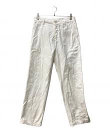 nestrobe confect（ネストローブ コンフェクト）の古着「コットンリネンパンツ」｜ホワイト