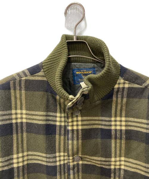 WOOLRICH（ウールリッチ）WOOLRICH (ウールリッチ) メルトンジャケット オリーブ サイズ:Lの古着・服飾アイテム