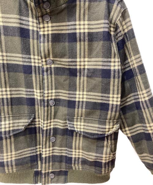 WOOLRICH（ウールリッチ）WOOLRICH (ウールリッチ) メルトンジャケット オリーブ サイズ:Lの古着・服飾アイテム