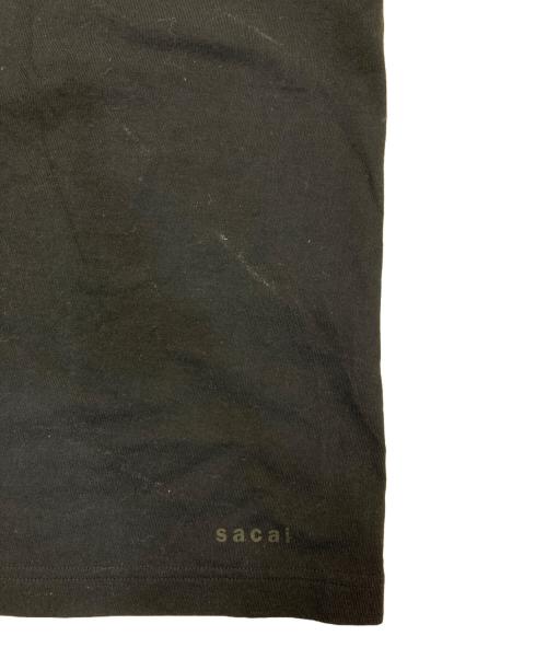 sacai（サカイ）sacai (サカイ) KNOW FUTURE T-Shirt ネイビー サイズ:3の古着・服飾アイテム