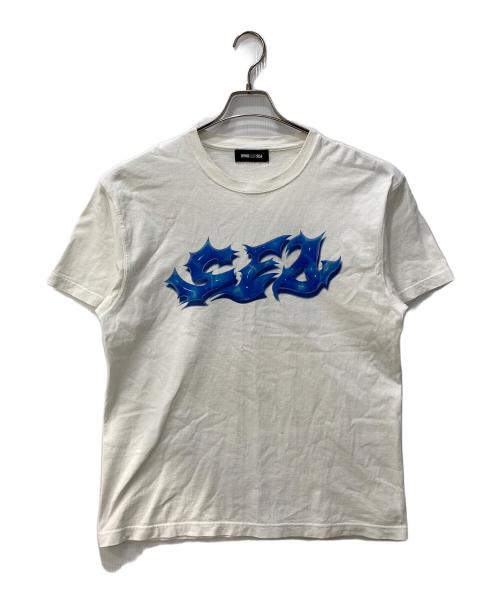 WIND AND SEA（ウィンダンシー）WIND AND SEA (ウィンダンシー) プリントTシャツ ホワイト サイズ:Lの古着・服飾アイテム