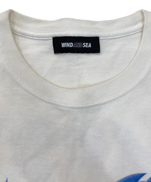 WIND AND SEA（ウィンダンシー）WIND AND SEA (ウィンダンシー) プリントTシャツ ホワイト サイズ:Lの古着・服飾アイテム