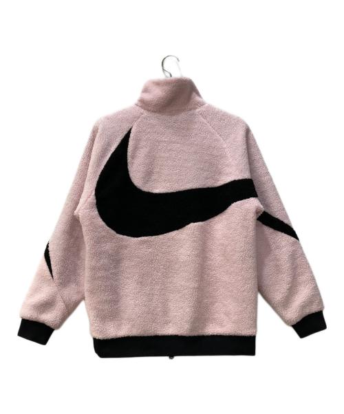 NIKE（ナイキ）NIKE (ナイキ) リバーシブルボアジャケット ピンク サイズ:Mの古着・服飾アイテム