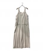 Vinヴィン）の古着「レイヤードライクオールインワン」｜ベージュ