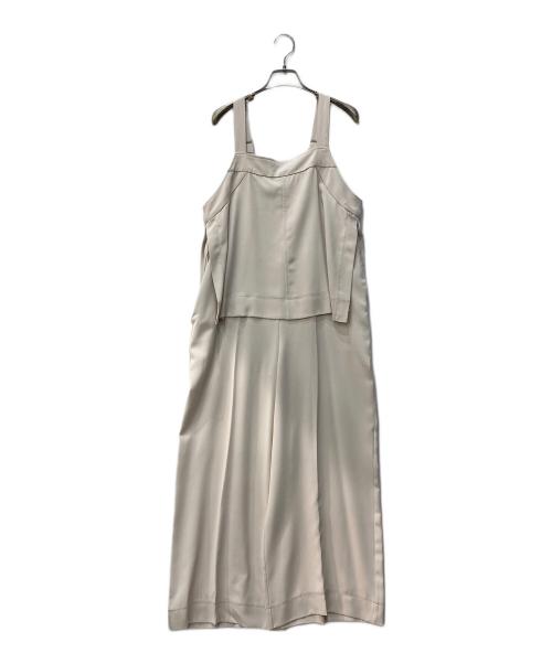 Vin（ヴィン）Vin (ヴィン) レイヤードライクオールインワン ベージュ サイズ:Ｍ 未使用品の古着・服飾アイテム