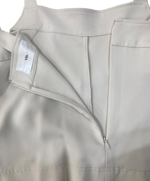 Vin（ヴィン）Vin (ヴィン) レイヤードライクオールインワン ベージュ サイズ:Ｍ 未使用品の古着・服飾アイテム