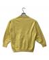 WILLIAM LOCKIE (ウィリアムロッキー) カシミヤニット イエロー サイズ:不明：6000円