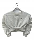 Lily Brownリリーブラウン）の古着「ドロストスリーフブプルオーバー」｜ホワイト