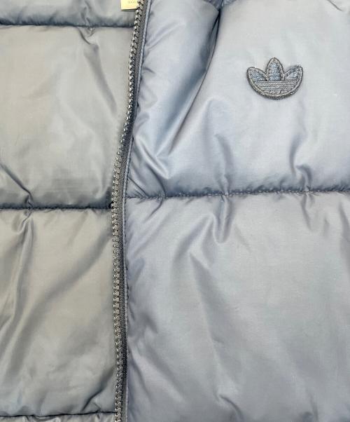 adidas Originals（アディダスオリジナル）adidas Originals (アディダスオリジナル) パデッドフード付きパファージャケット ネイビー サイズ:Ｌの古着・服飾アイテム