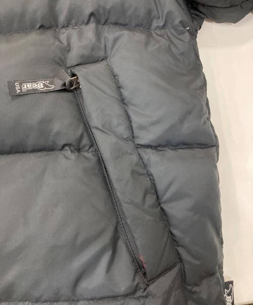 Bear（ベアー）Bear (ベアー) リバーシブルダウンジャケット ブラック サイズ:Mの古着・服飾アイテム