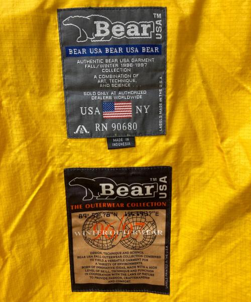 Bear（ベアー）Bear (ベアー) リバーシブルダウンジャケット ブラック サイズ:Mの古着・服飾アイテム