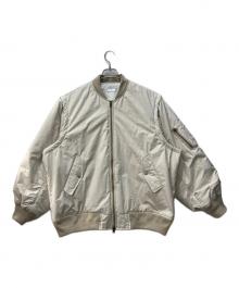 CIAOPANIC TYPY（チャオパニックティピー）の古着「2WAYボリュームスリープMA-1」｜アイボリー