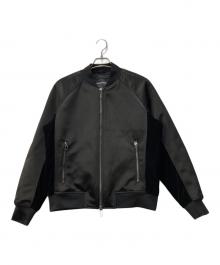 EMPORIO ARMANI（エンポリオアルマーニ）の古着「ボンバージャケット」｜ブラック