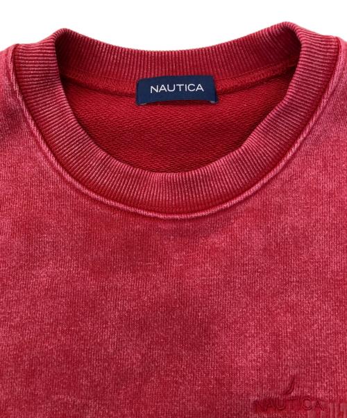 NAUTICA（ノーティカ）NAUTICA (ノーティカ) スウェット レッド サイズ:Sの古着・服飾アイテム