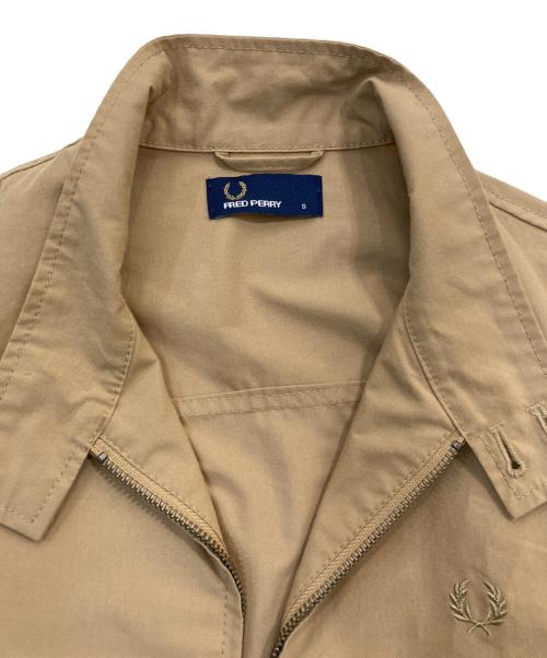 FRED PERRY（フレッドペリー）FRED PERRY (フレッドペリー) SHIRT HARRINGTON ベージュ サイズ:Sの古着・服飾アイテム
