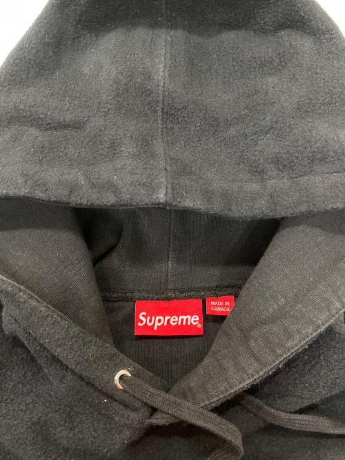 SUPREME（シュプリーム）SUPREME (シュプリーム) Reverse Fleece Hooded Sweatshirt ブラック サイズ:SMALLの古着・服飾アイテム