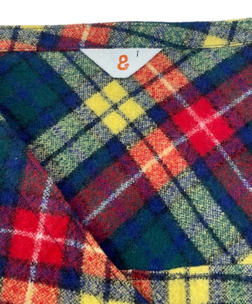 45R（フォーティファイブ・アール）45R (フォーティーファイブアール) ウールチェックスカート マルチカラー サイズ:1の古着・服飾アイテム