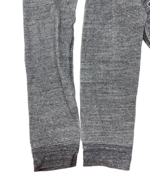 45R（フォーティファイブ・アール）45R (フォーティーファイブアール) ダブルフェイスワッフルストレッチ908シーマンズTシャツ グレー サイズ:サイズ表記無しの古着・服飾アイテム