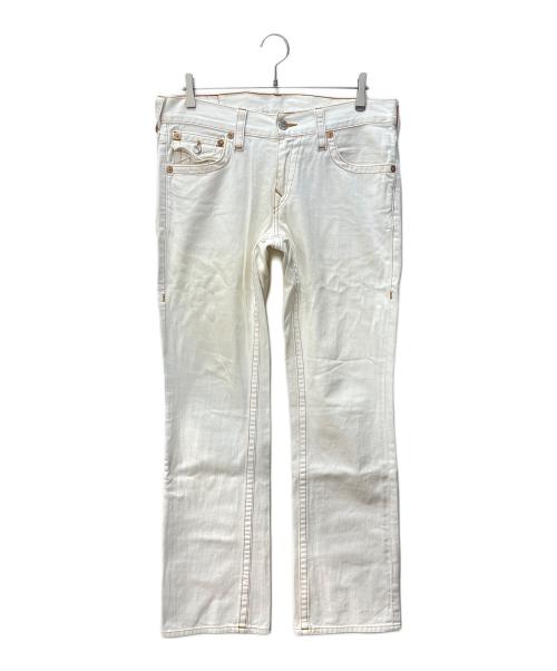 TRUE RELIGION（トゥルー レリジョン）TRUE RELIGION (トゥルー レリジョン) RICKY フレアデニム ホワイト サイズ:Ｗ31の古着・服飾アイテム