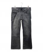 TRUE RELIGIONトゥルー レリジョン）の古着「BILLY BIG T フレアデニム」｜ブラック