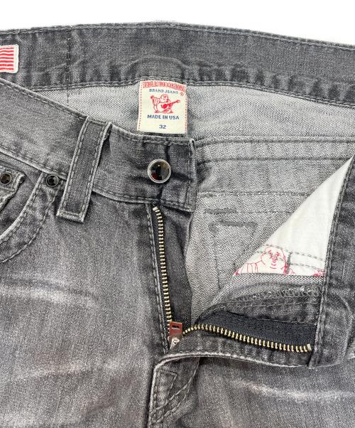 TRUE RELIGION（トゥルー レリジョン）TRUE RELIGION (トゥルー レリジョン) BILLY BIG T フレアデニム ブラック サイズ:Ｗ32の古着・服飾アイテム