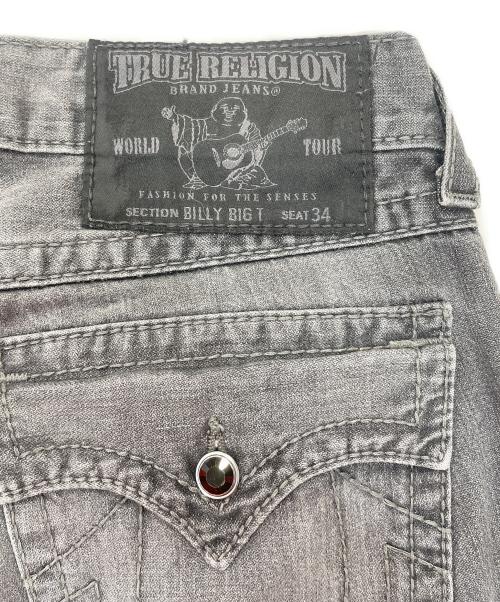 TRUE RELIGION（トゥルー レリジョン）TRUE RELIGION (トゥルー レリジョン) BILLY BIG T フレアデニム ブラック サイズ:Ｗ32の古着・服飾アイテム