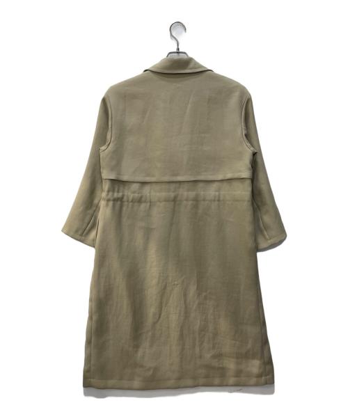 BEAUTY&YOUTH（ビューティーアンドユース）BEAUTY&YOUTH (ビューティーアンドユース) BY ドローストラップトレンチコート ベージュ サイズ:Sの古着・服飾アイテム