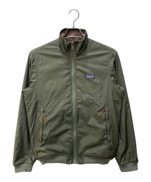 Patagonia（パタゴニア）Patagonia (パタゴニア) Reversible Shelled Microdini Jacket カーキ サイズ:XSの古着・服飾アイテム