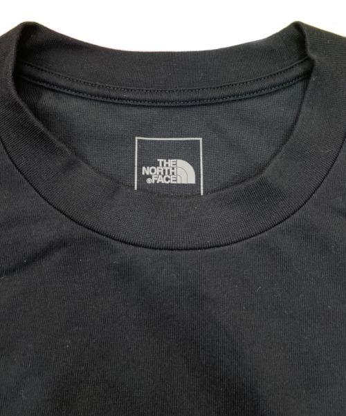 THE NORTH FACE（ザ ノース フェイス）THE NORTH FACE (ザ ノース フェイス) L/S MESSAGE LOGO T ブラック サイズ:Lの古着・服飾アイテム