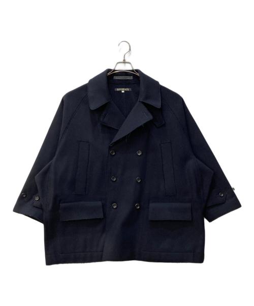 HAVERSACK（ハバーサック）HAVERSACK (ハバーサック) BEAMS BOY (ビームスボーイ) Pコート ネイビー サイズ:1の古着・服飾アイテム
