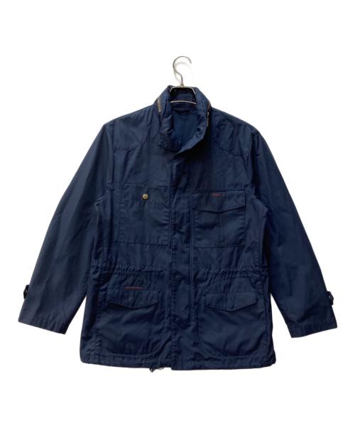 PAPAS（パパス）PAPAS (パパス) ナイロンジャケット ネイビー サイズ:Sの古着・服飾アイテム