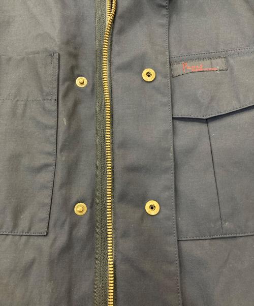 PAPAS（パパス）PAPAS (パパス) ナイロンジャケット ネイビー サイズ:Sの古着・服飾アイテム