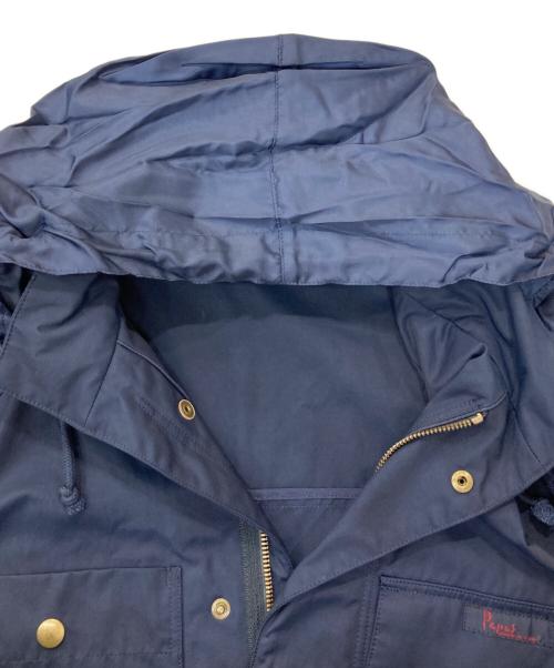 PAPAS（パパス）PAPAS (パパス) ナイロンジャケット ネイビー サイズ:Sの古着・服飾アイテム