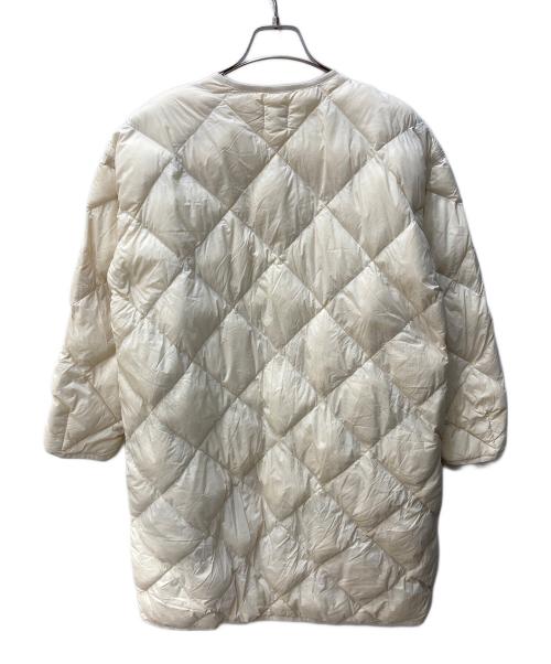 URBAN RESEARCH DOORS（アーバンリサーチドアーズ）URBAN RESEARCH DOORS (アーバンリサーチドアーズ) ライトダウンキルトコート ベージュ サイズ:Mの古着・服飾アイテム