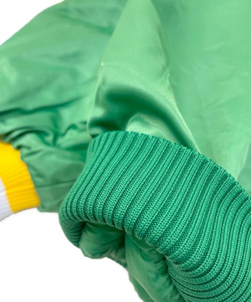 HARDWOOD CLASSICS（ハードウッドクラシック）HARDWOOD CLASSICS (ハードウッドクラシック) スタジャン グリーン サイズ:4XLの古着・服飾アイテム