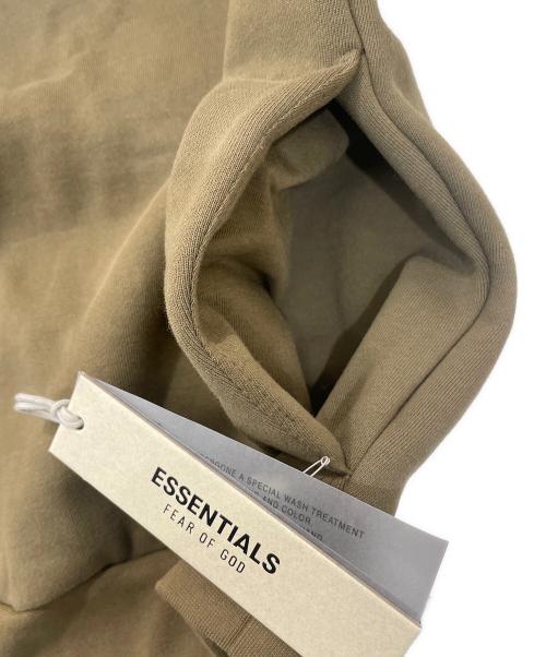 FOG ESSENTIALS（フィアオブゴッド エッセンシャル）FOG ESSENTIALS (フィアオブゴッド エッセンシャル) アーチロゴプリントフーディー ベージュ サイズ:XLの古着・服飾アイテム